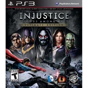 Injustice: Gods Among‎ Us-Ult Edt - Sony PlayStation 3